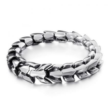 Picture of Pulsera masculina de acero de titanio