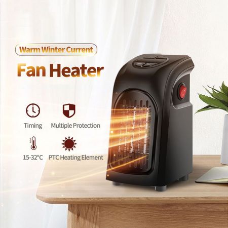 Picture of Mini Ceramic Fan Heater with PTC Element
